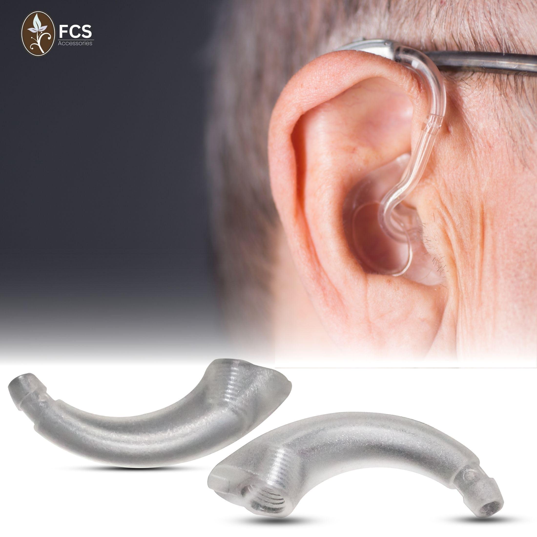 FCS FCS Hearing Devices Ear Hook for Siemens Signia Lotus Fun SP BTE- Replacement Accessories | Hearing Devices | Easy Install | Durable ABS | Anti-Howling Ear Hook