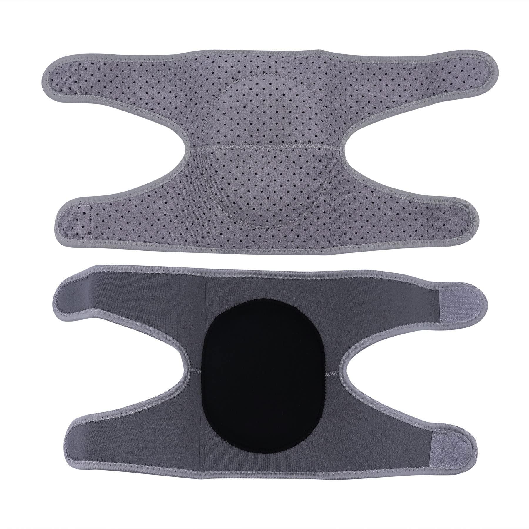 JUMISEE JUMISEE (2PCS Kids Adjustable Knee Pad, Anti-Slip Padded Sponge Knee Brace Breathable Flexible Elastic Knee Support for Football Volleyball Dance Skating Basketball Sports