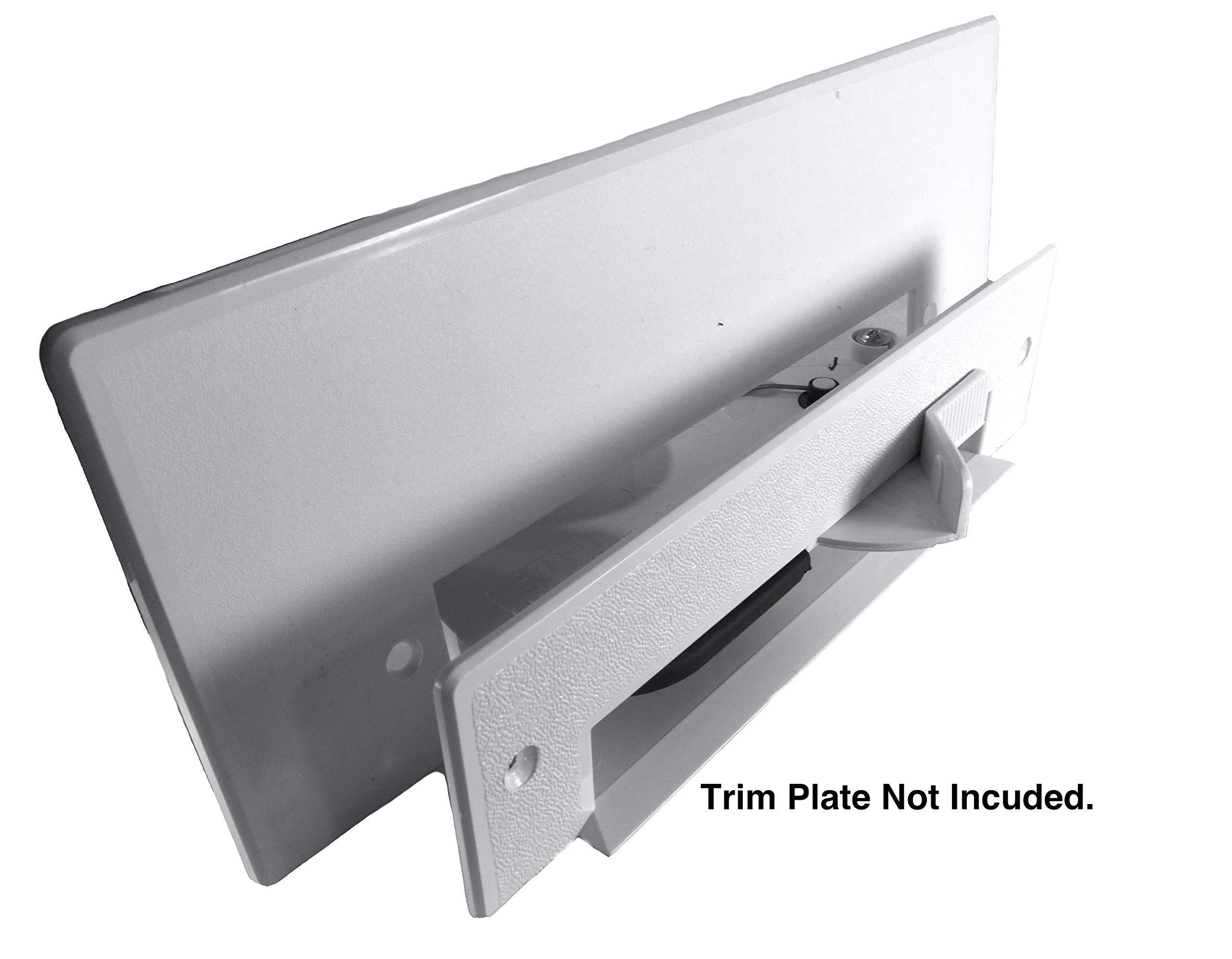 Vacuum Savings Central Vacuum Automatic Dustpan White Sweep Inlet Vacpan Vac Pan