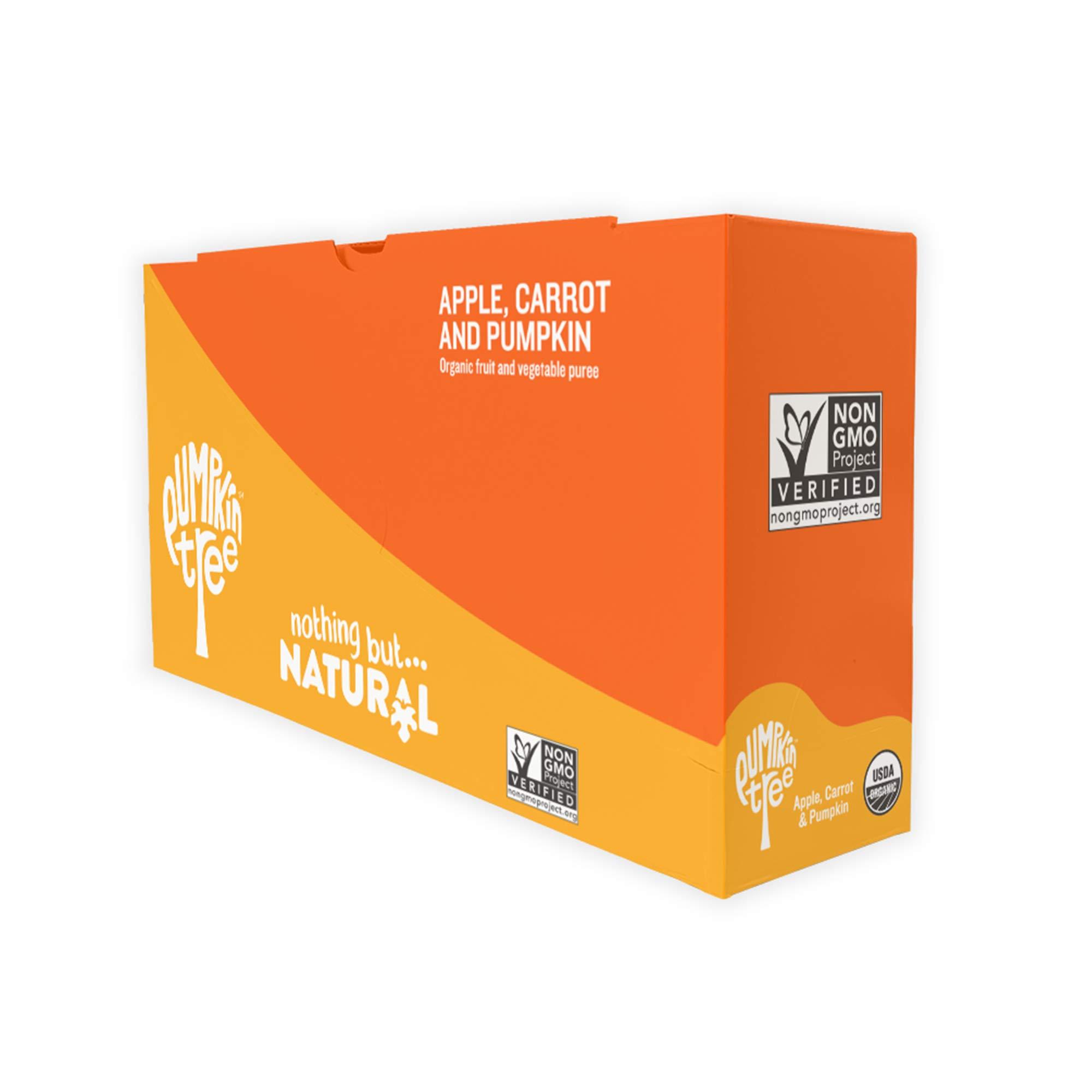 Pumpkin Tree Pumpkin Tree Peter Rabbit Organics Apple, Carrot and Pumpkin Puree, 4.4 Ounce (Pack of 10)