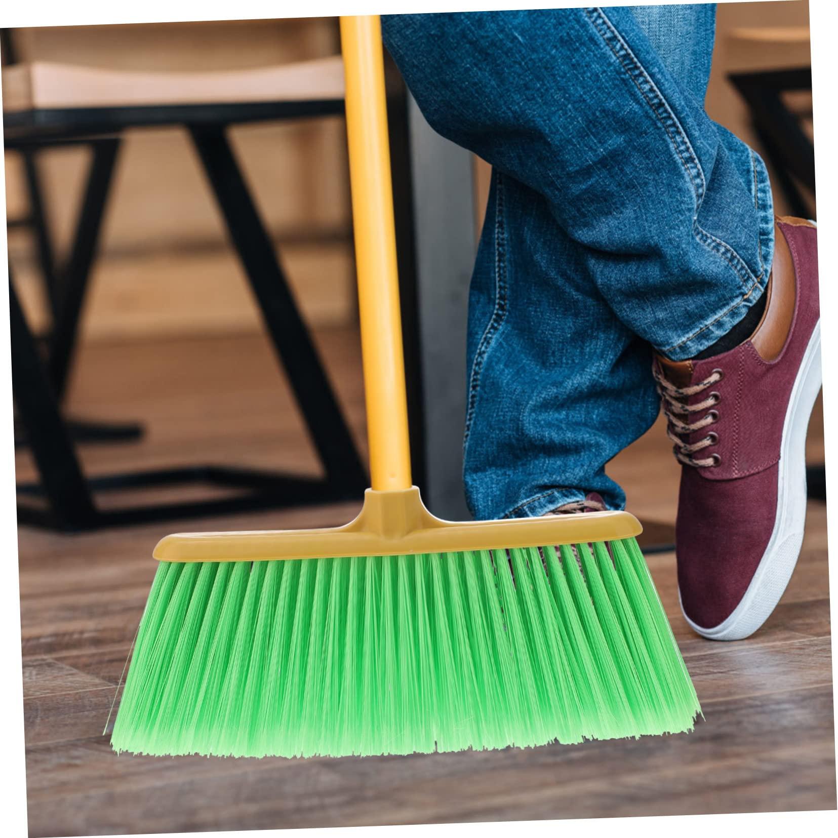 Anneome Anneome Plastic Broom Head Replacement Durable Household Broom Head Accessories for Cleaning Compatible with Standard Broom Handles for Indoor and Outdoor Use