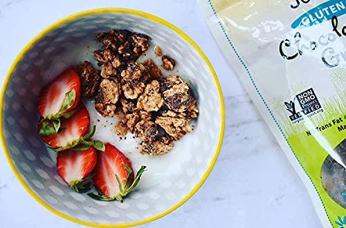 Jessica's Natural Foods Jessica's Natural Foods Gluten-Free Chocolate Chip Granola 11 oz. - All-Natural Granola, Non GMO Breakfast Cereal and Snack, Certified Gluten Free - Chocolate Chip