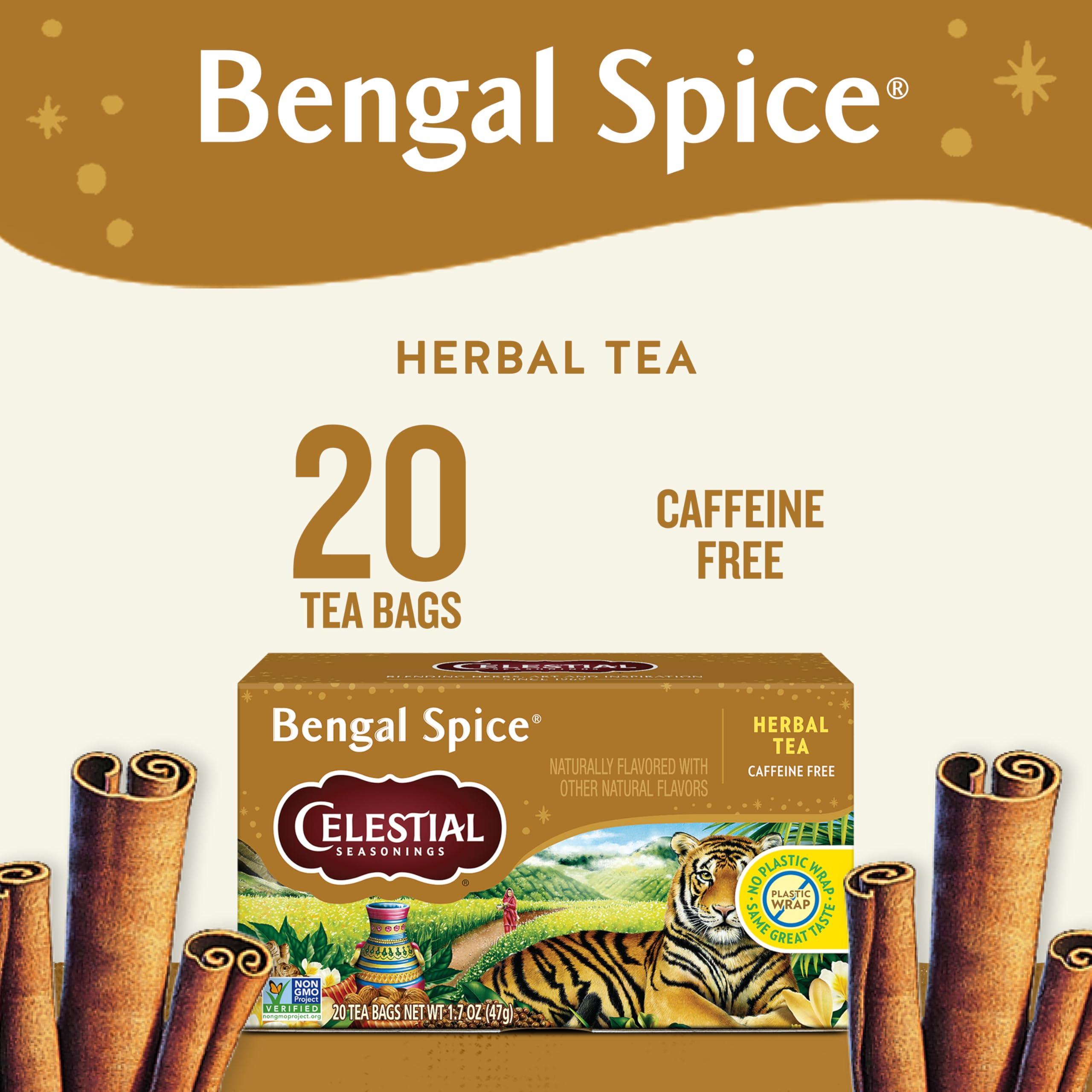 Celestial Seasonings Celestial Seasonings Herbal Tea, Bengal Spice, 20 Count