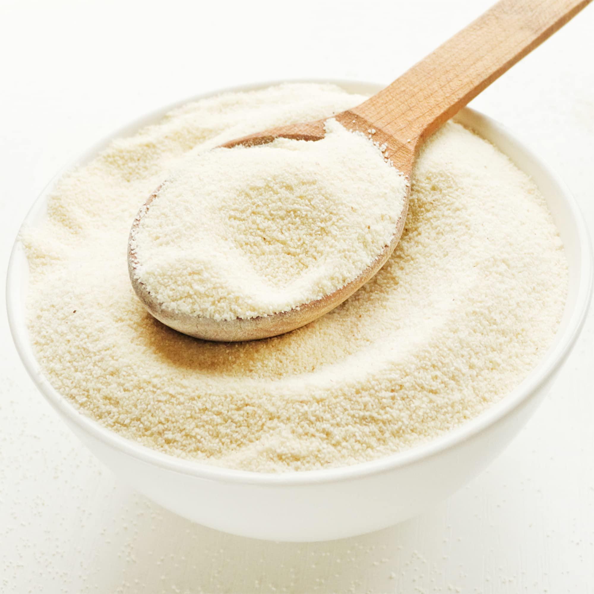 Rani Brand Authentic Indian Products Rani Sooji Fine (Farina, Suji, Rava, Wheat) Flour 64oz (4lbs) 1.81kg Bulk ~ All Natural | Vegan | NON-GMO | Kosher | Indian Origin