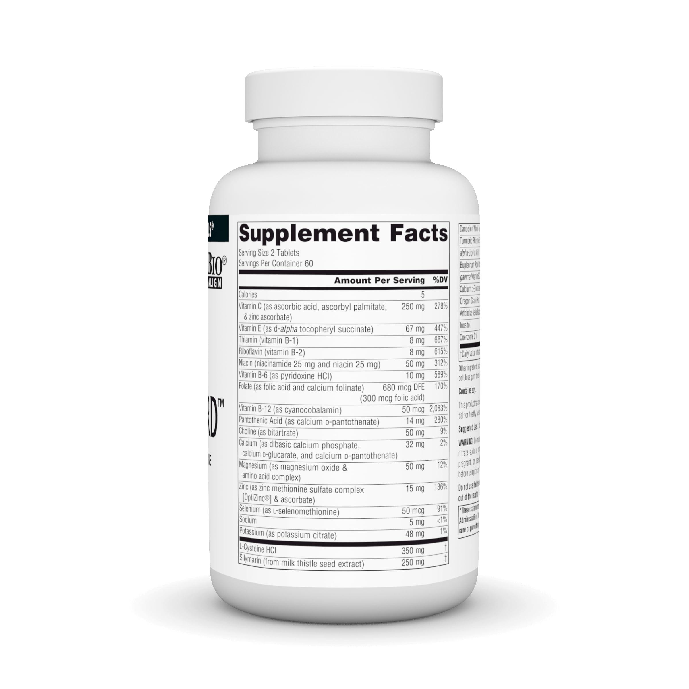 Source Naturals Source Naturals Liver Guard, with Silymarin, CoQ10, L-Cysteine Complex, for Healthy Liver Function* - 120 Tablets