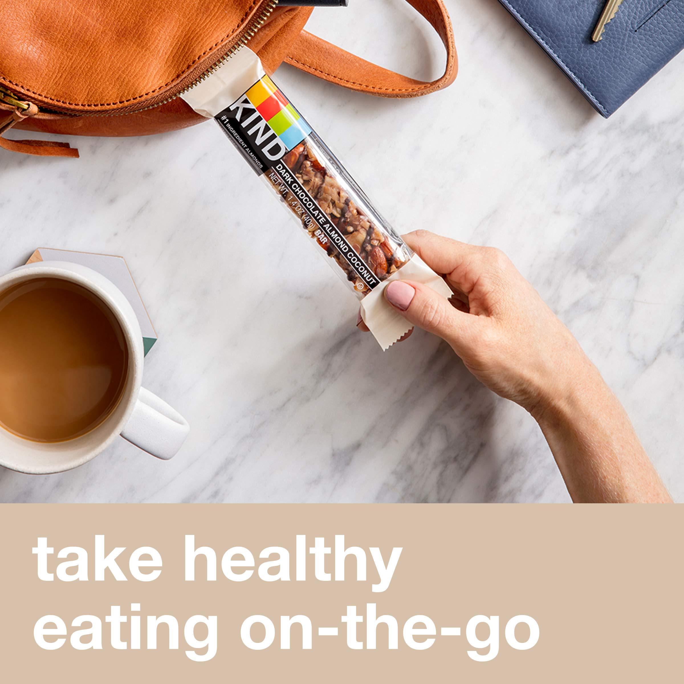 KIND KIND Bars, Dark Chocolate Almond & Coconut, Healthy Snacks, Gluten Free, 24 Count