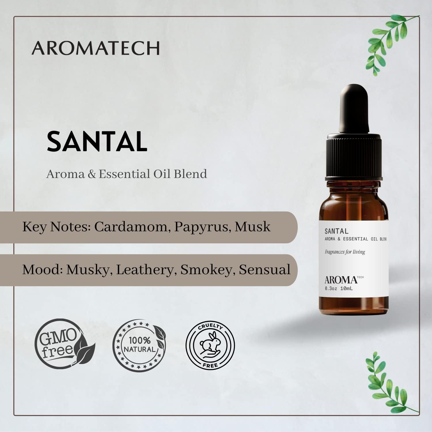 AromaTech AromaTech Noir, Santal, Love Affair Aroma Oil for Scent Diffusers - 10 Milliliter