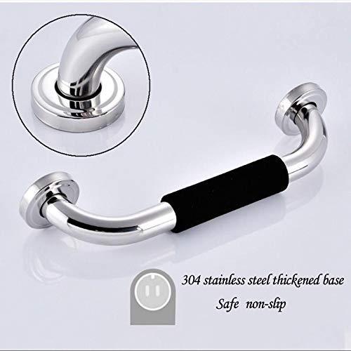 NOALED Grab Rail Bathroom Handrail for Showers and Walls Modern Grab Rails for Bathroom, Stainless Steel PVC Grab Bars for Bath and Shower