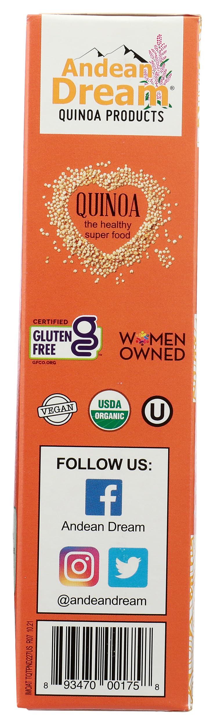 Andean Dream ANDEAN DREAM Organic Turmeric Quinoa Penne Pasta, 8 OZ