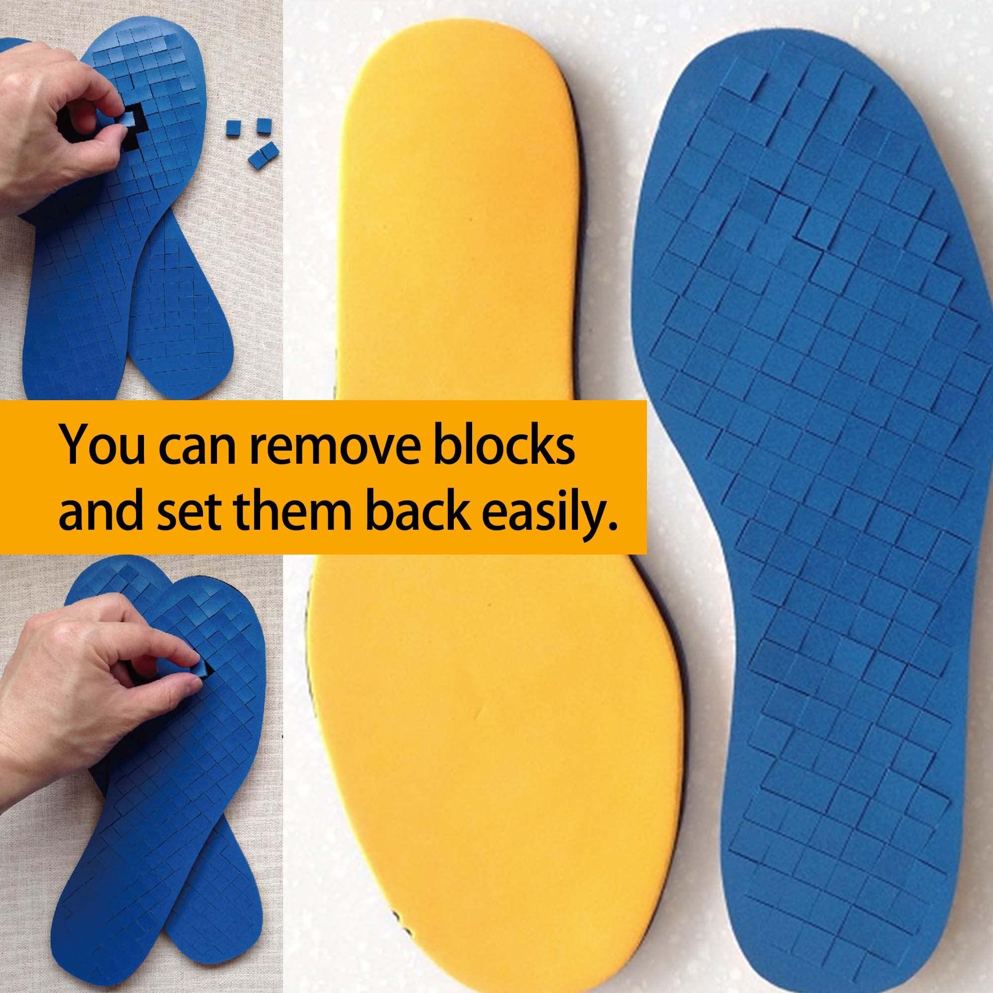 Generic Honeycomb Decompress 3mm Insoles Set Support for People with Diabetes, Wounds and ulcerations of The Foot (USM 7)