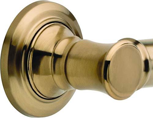 DELTA DELTA 41612-CZ Traditional 12-Inch Grab Bar with Concealed Mounting, Champagne Bronze