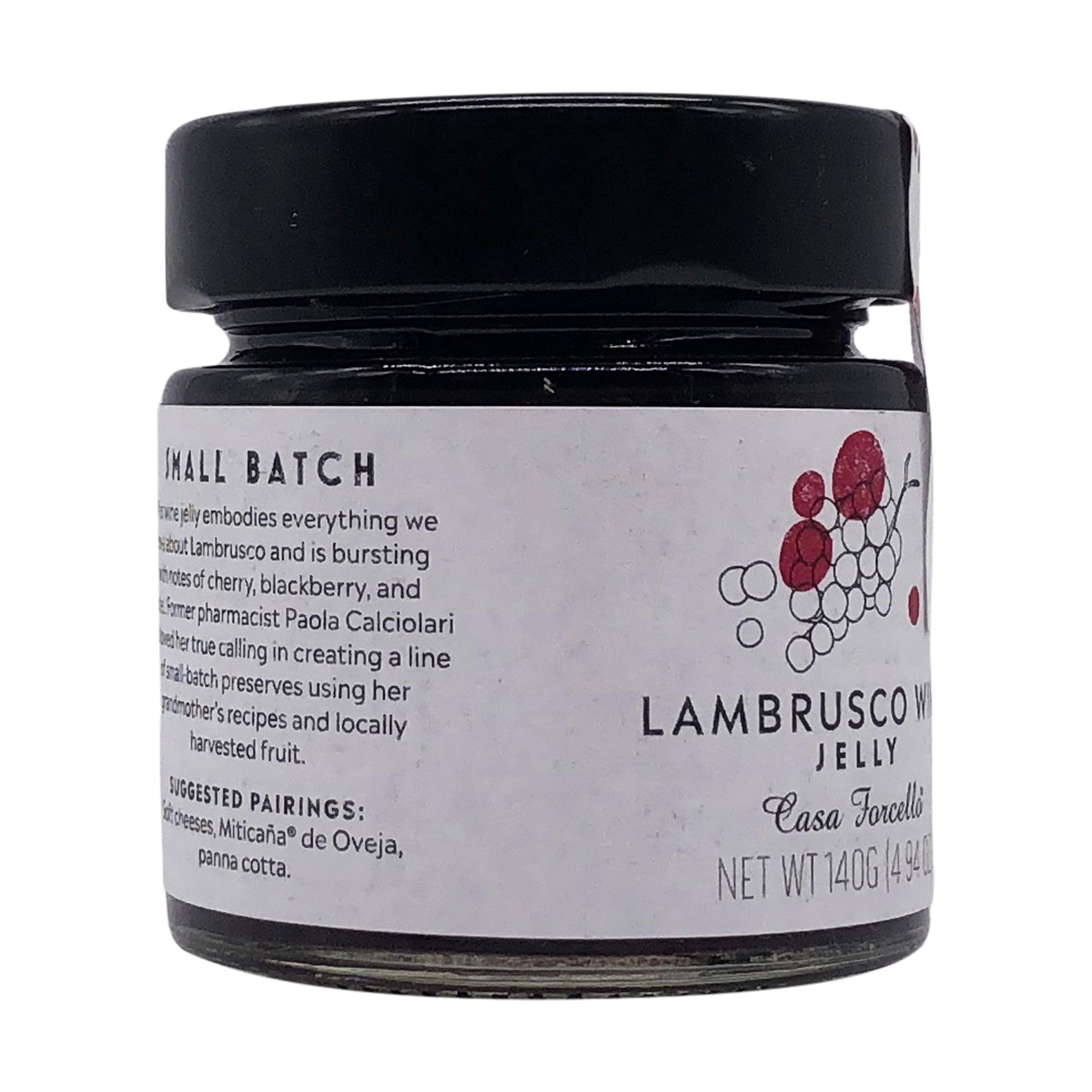 Casa Forcello Casa Forcello Lambrusco Wine Jelly, 4.9 OZ
