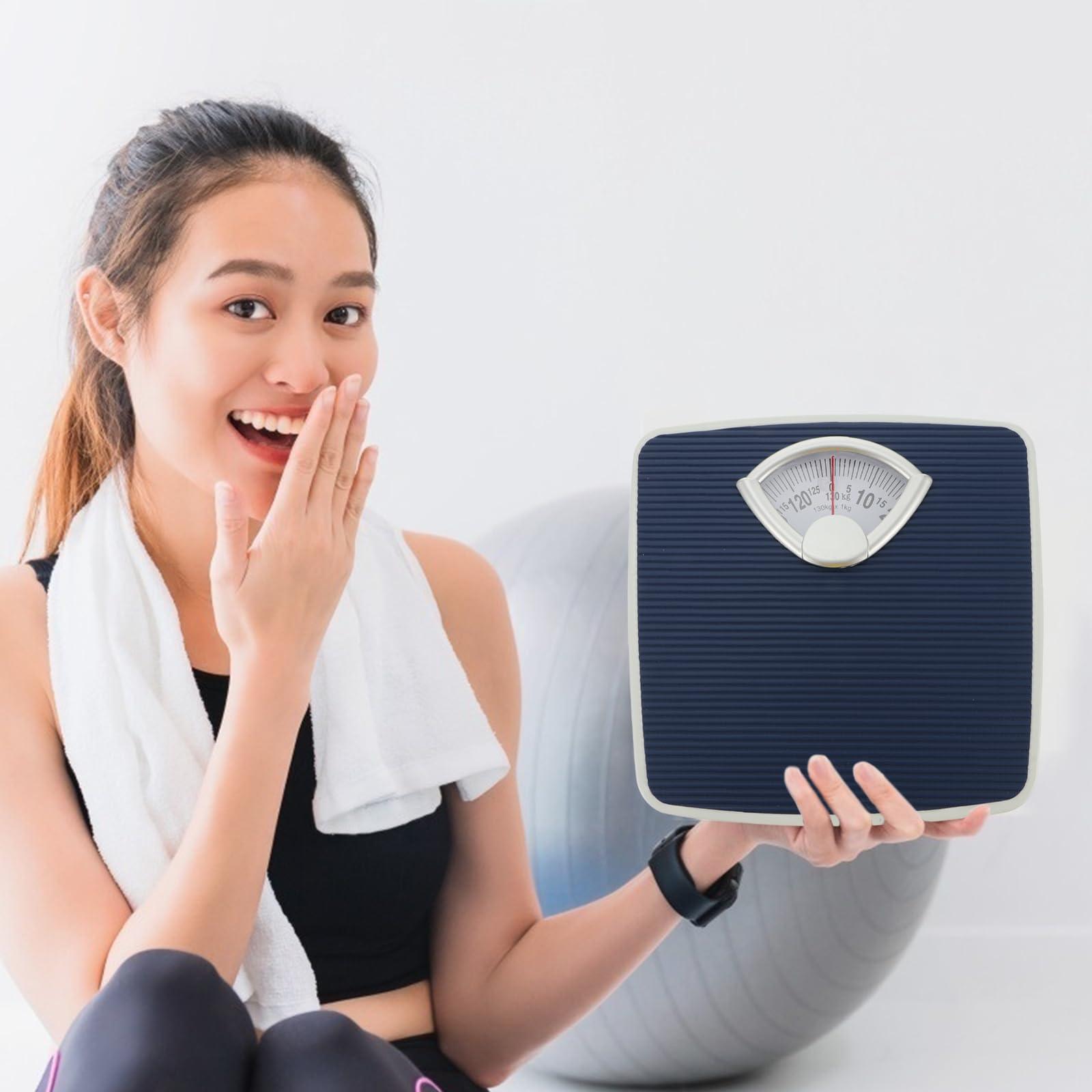 HEALLILY Weighing Scale Bathroom Scales Home Scale Scales for Body Weight Bathroom Body Scale Digital Scale for Body Weight Smart Weight Scales Body Fat Scale Mechanical Pu to Rotate Spring
