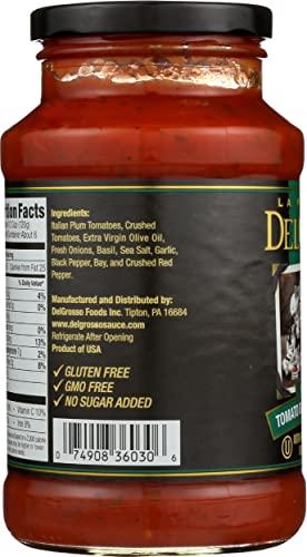 La Famiglia Delgrosso La Famiglia Delgrosso Sauce Pasta Tomato Basil, 26 oz