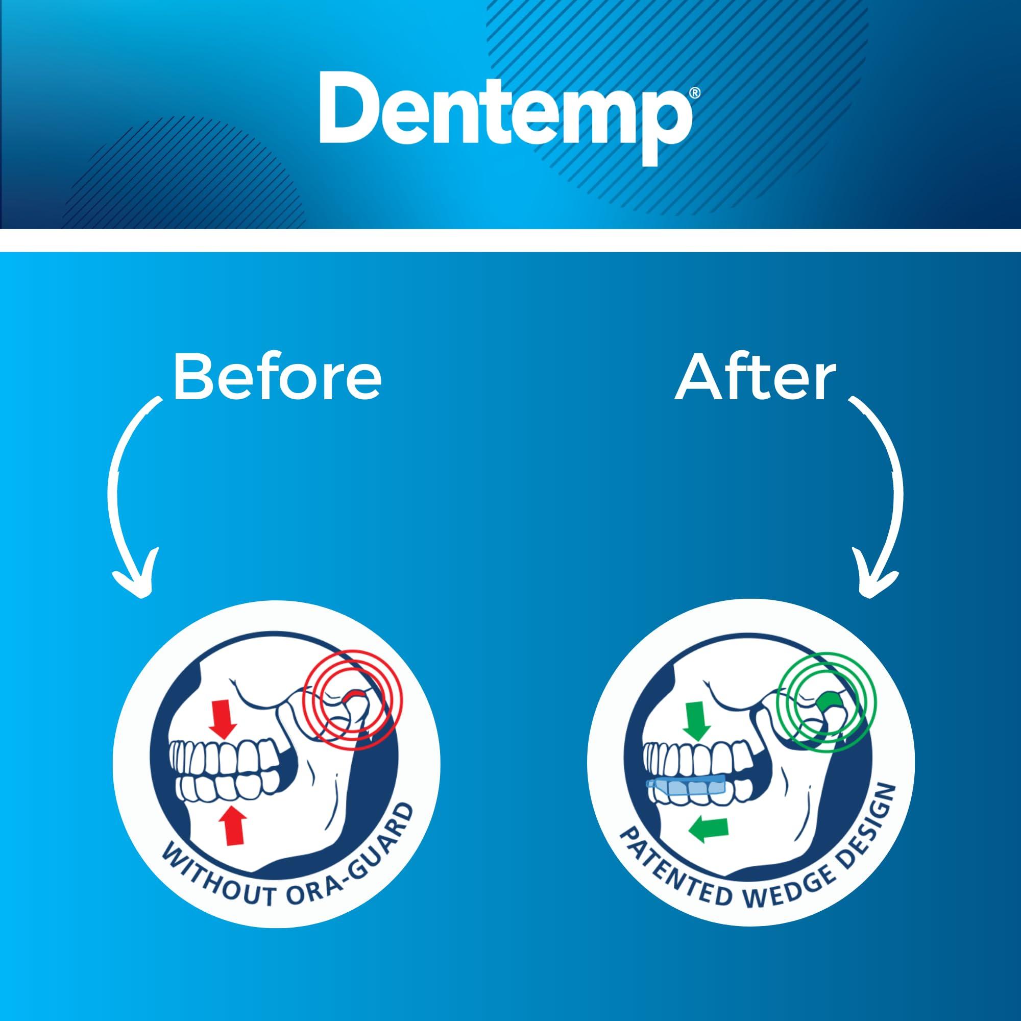 Dentemp Dentemp Ora-Guard Custom Fit Dental Guard - Bruxism Night Guard for Teeth Grinding - Mouth Guard for Clenching Teeth at Night - Comfortable Mouth Guard for Sleeping - Relieve Soreness in Jaw Muscles