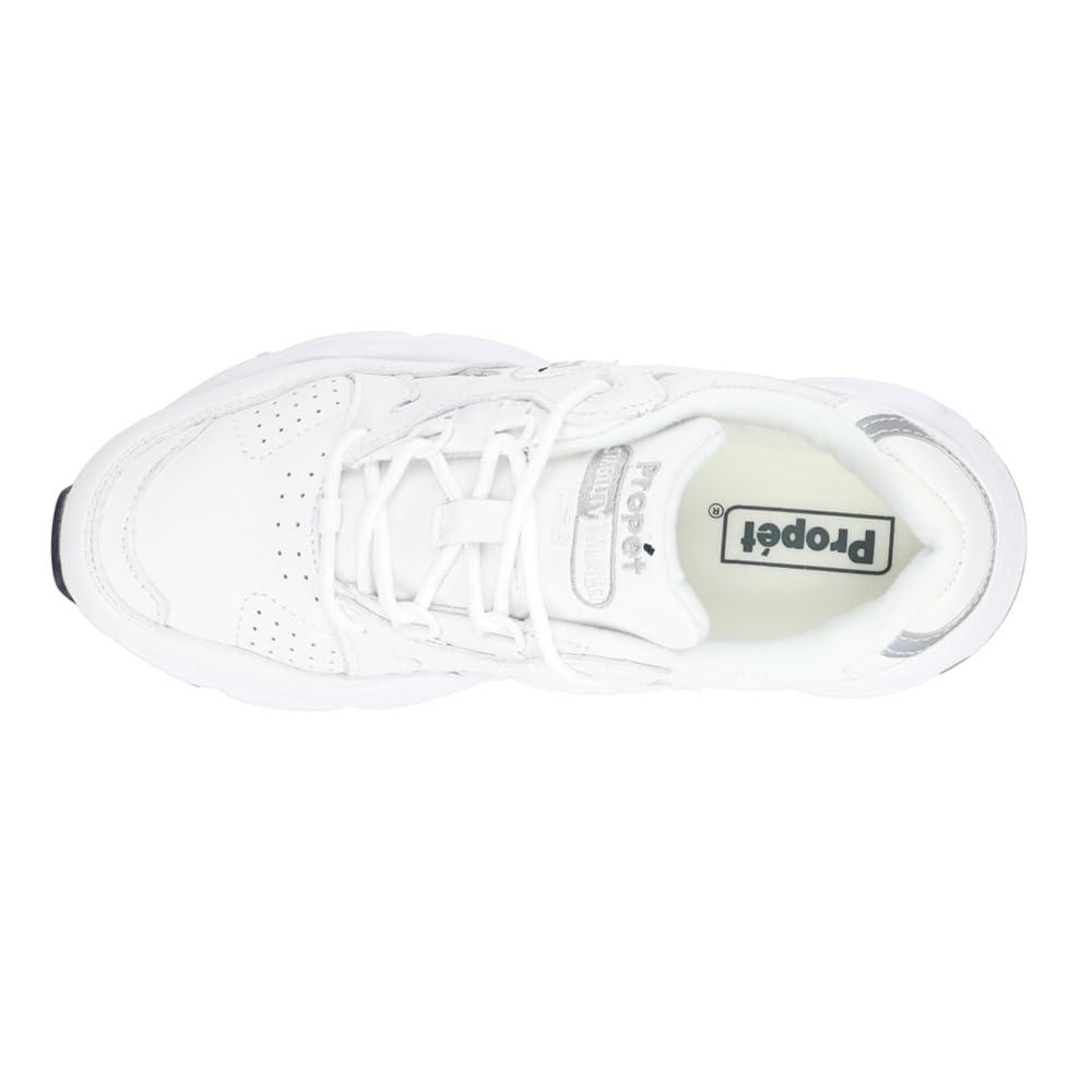 Propét Propet Womens Stability Walker Walking Walking Sneakers Shoes - White - Size 13 3E