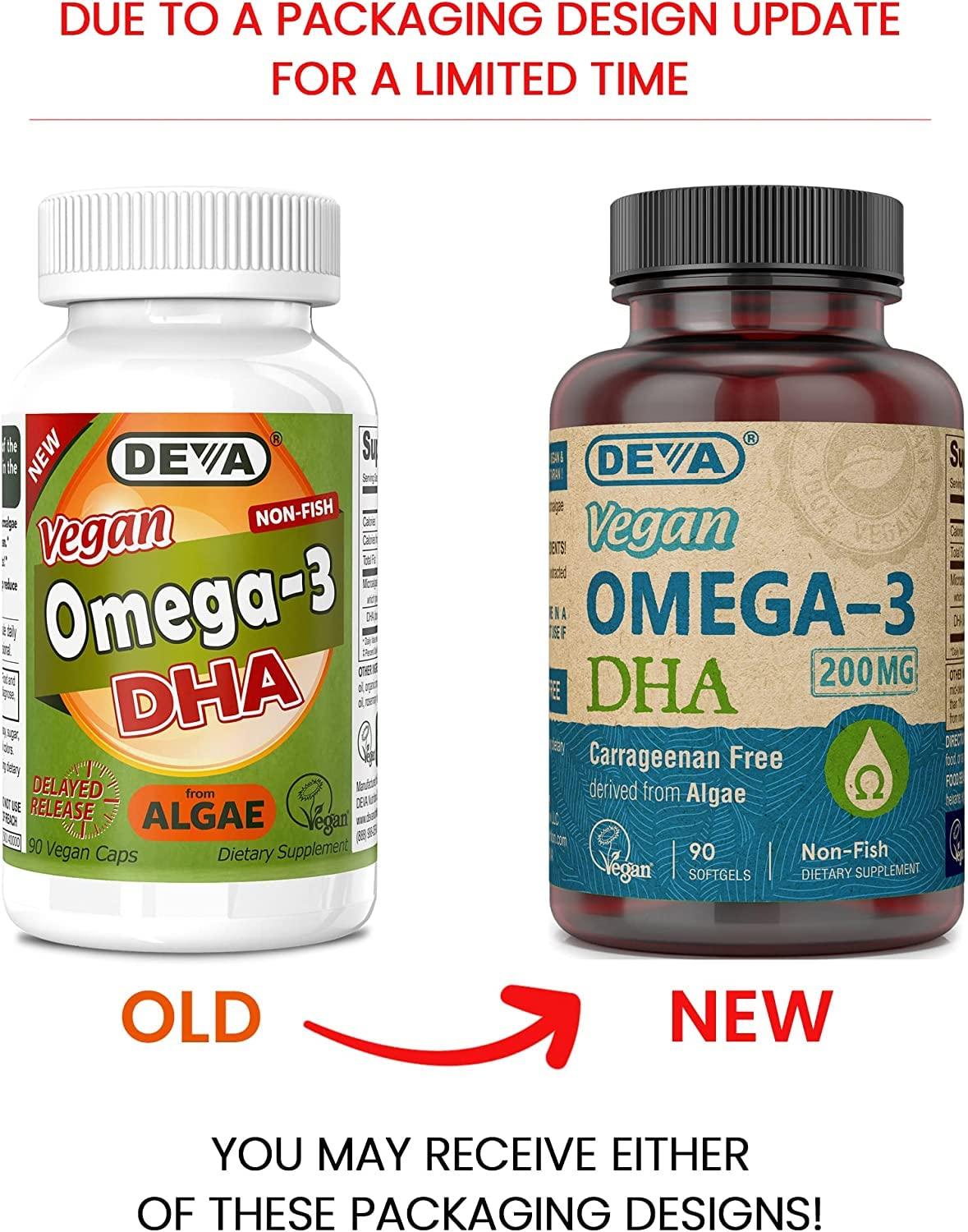 Deva Vegan Vitamins Deva Vegan Vitamins Omega3 DHA