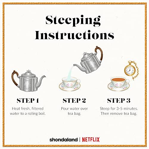 The Republic of Tea The Republic of Tea - Bridgerton Duke & Dutchess, Honey Breakfast Tea, 36 Tea Bags