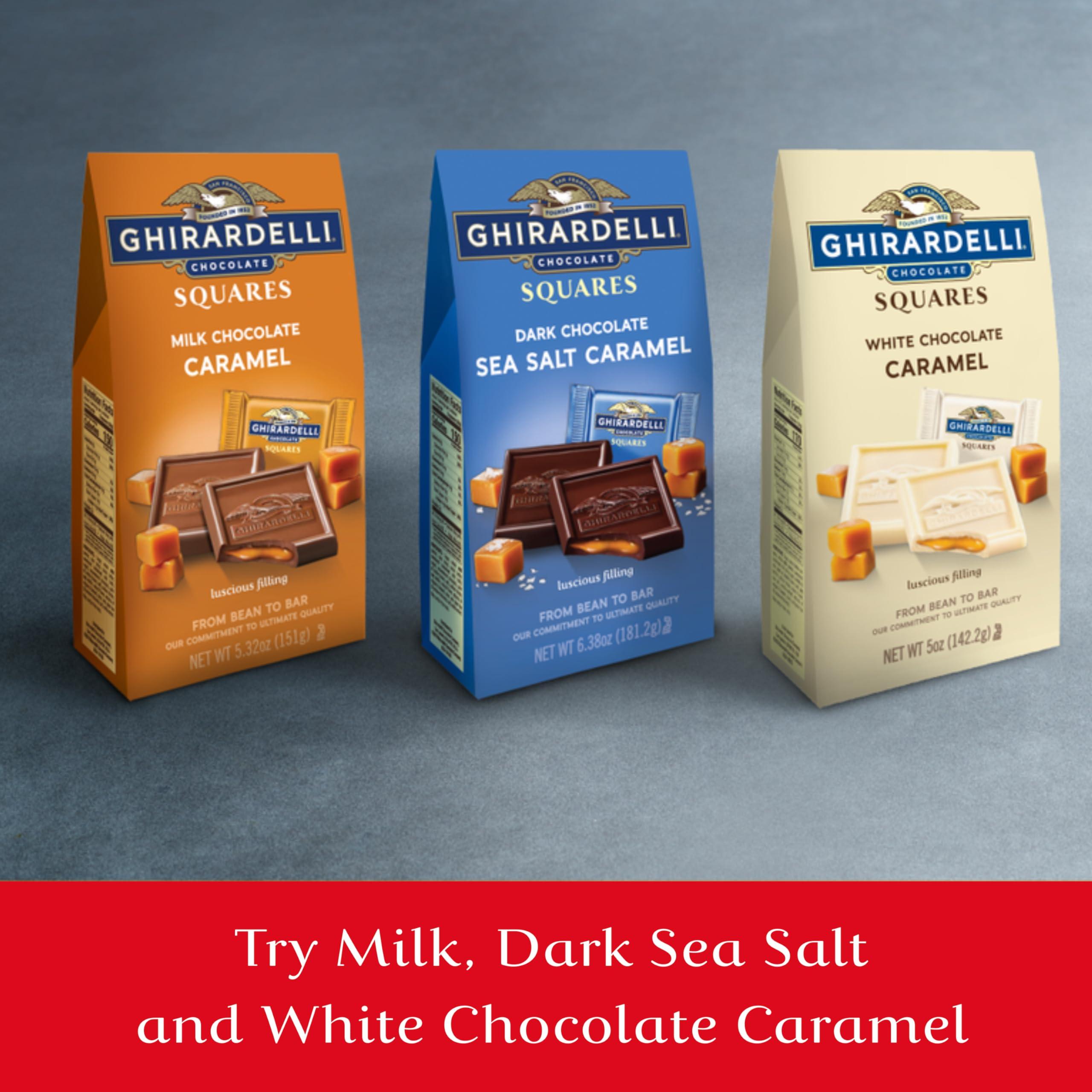 Ghirardelli Chocolate Company GHIRARDELLI Chocolate Caramel SQUARES Assortment, 16.1 oz