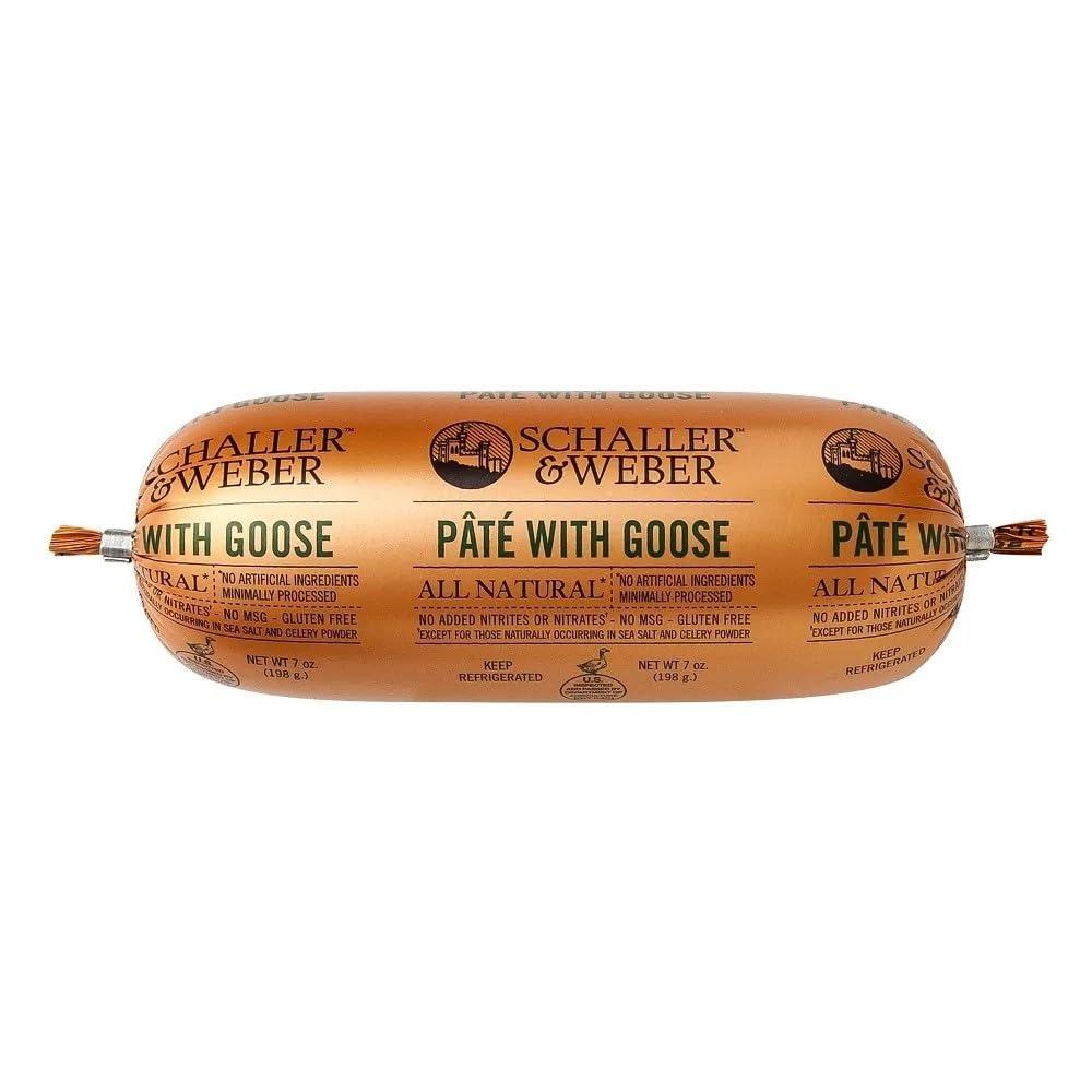 Generic Schaller & Weber Pate with Goose (Case of 12)