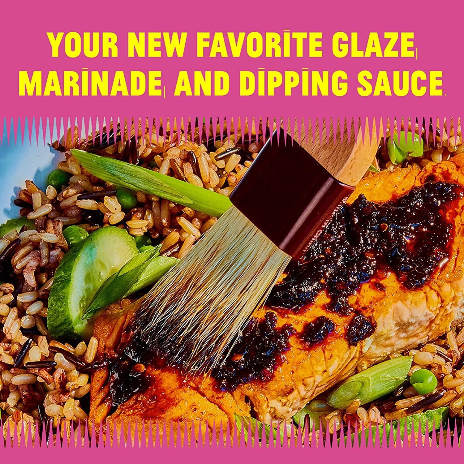 FLYBYJING FLYBYJING XL Spicy Sweet Chili Sauce - Perfect for Noodles, Meats, Veggies, and Dumplings - All-Natural and Vegan Zhong Sauce, Use as Marinade and Glaze, 6oz (Pack of 1)