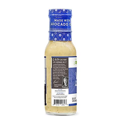 Primal Kitchen Primal Kitchen Vegan Ranch Salad Dressing & Marinade made with Avocado Oil, Whole30 Approved, Paleo Friendly, and Keto Certified, 8 Fluid Ounces