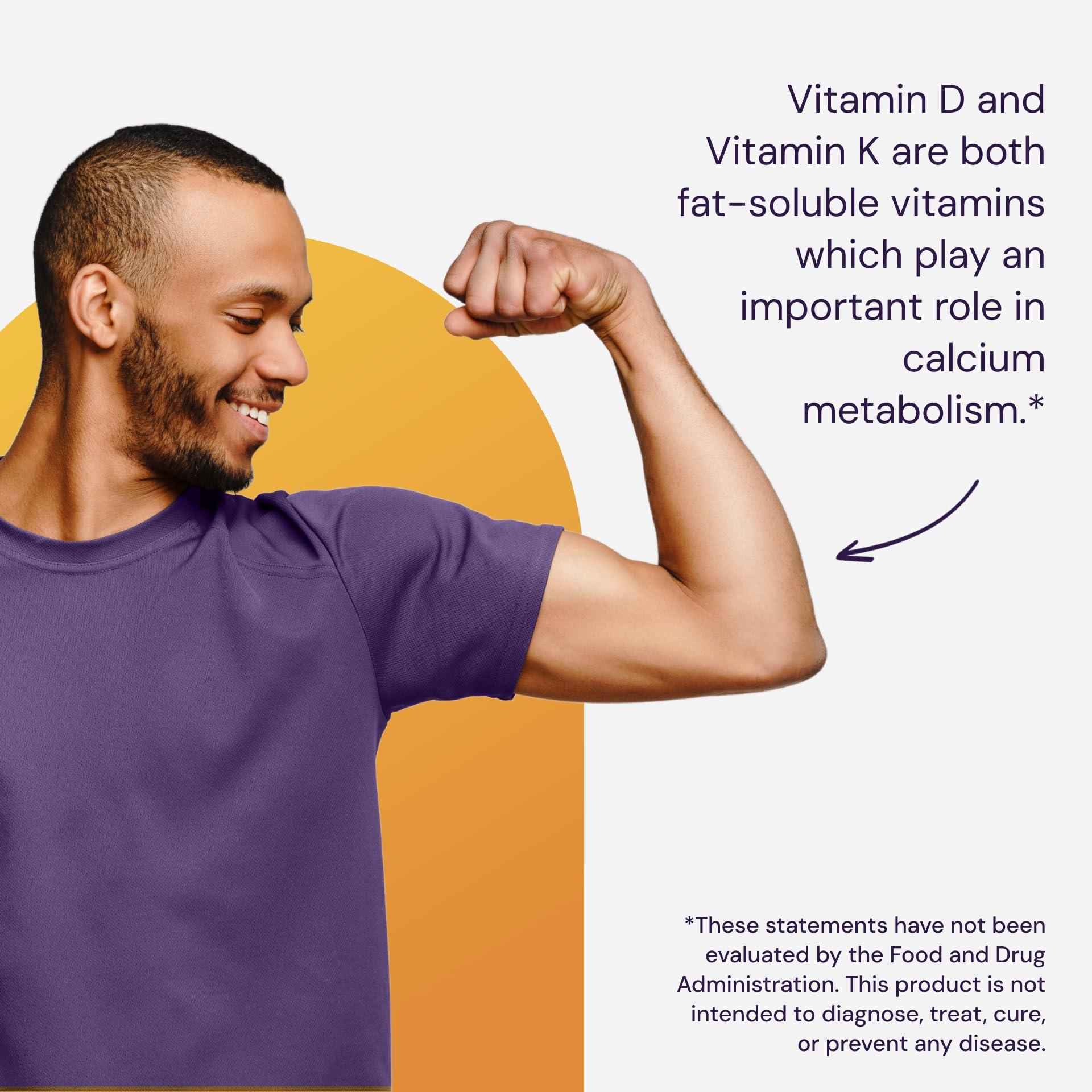Healthy Origins Healthy Origins Vitamin D3 & K2 - Vitamin D3, 50 mcg - Vitamin K2, 200 mcg - Easily Absorbable Vitamin D & Vitamin K Supplements - Non-GMO & Gluten-Free Supplements - 60 Softgels