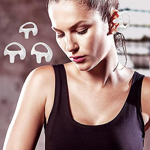 PartyKindom 2 Pairs Airplane Ear Plugs Noise Cancelling earplugs Ear Plug for Sleeping Ear Plugs Silicone Ear Plugs Noise Ear Plugs Clear Silicone Soft Ear Plugs for Plane Triangle air Duct