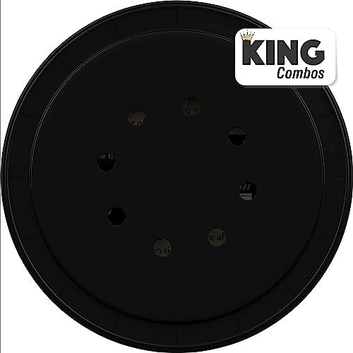 KING COMBOS Campbell\'s Slow Kettle Style Tomato & Sweet Basil Bisque, 15.5 oz. Tub + King Combos QR Code pack of (12)