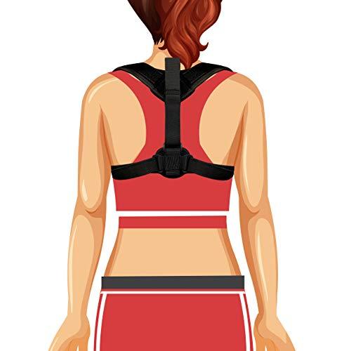 Trademark Innovations Back Brace Posture Corrector Support by Trademark Innovations (Size Large)