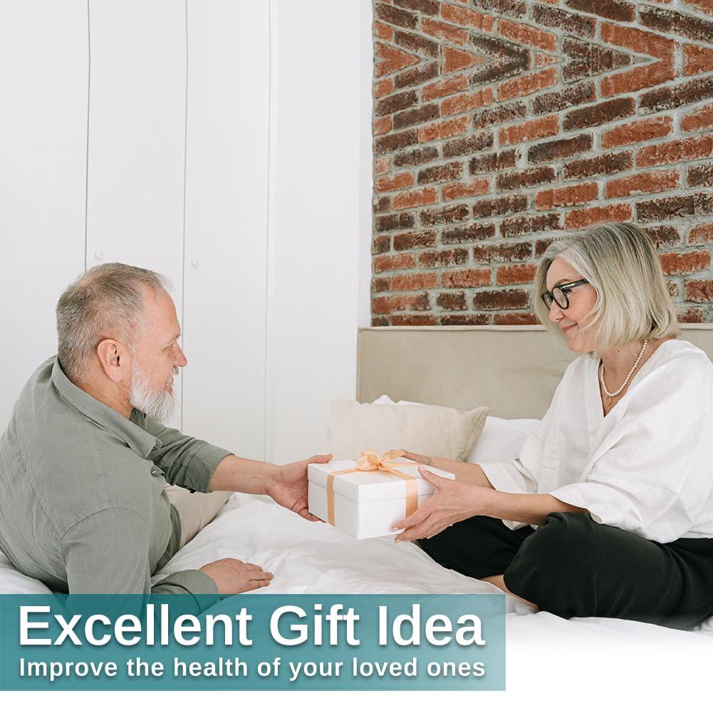 Comfecto Acupressure Massage Slippers with Earth Stone (Men 8-9.5/Women 9.5-11)