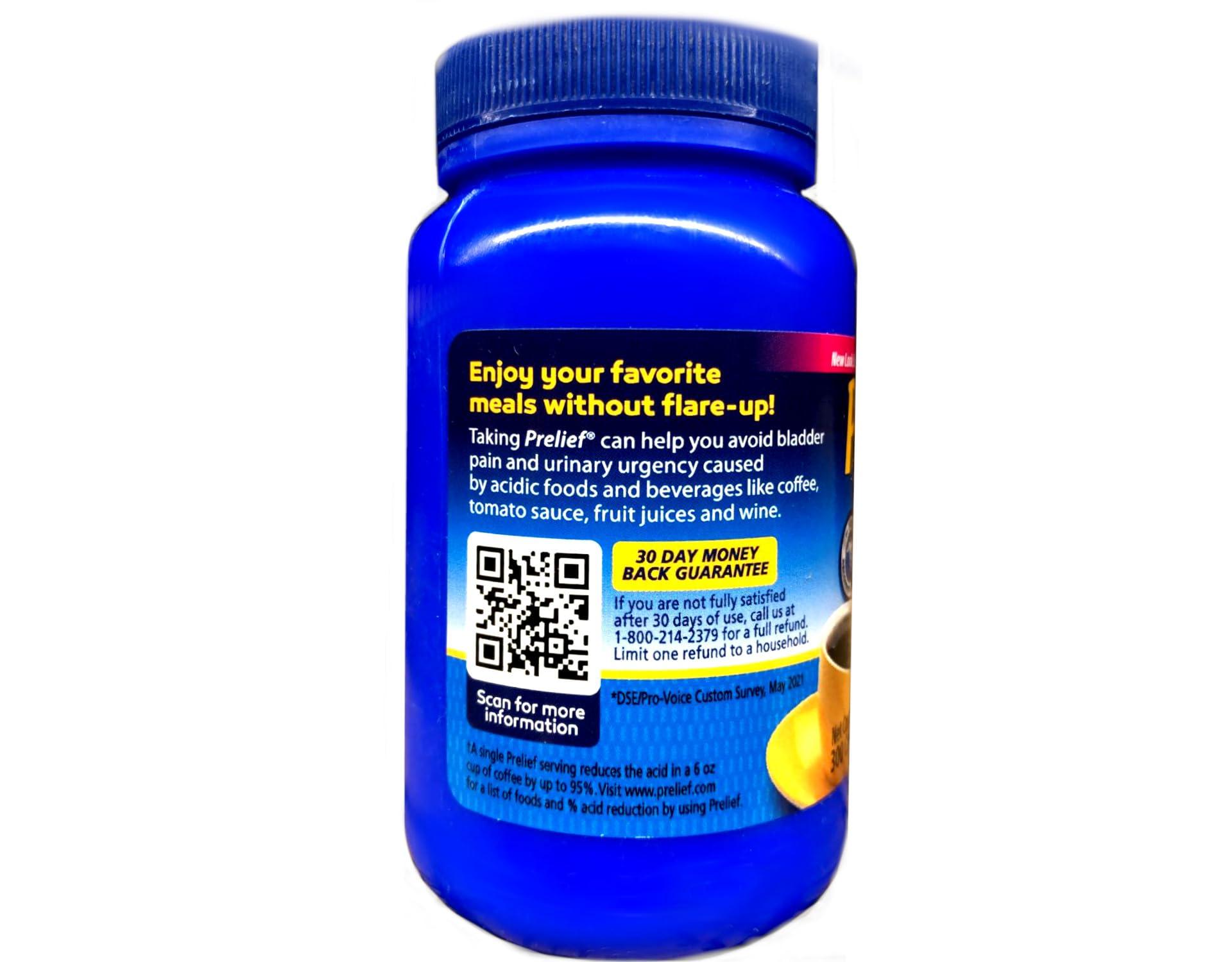 PRELIEF Prelief Acid Reducer Caplets, 300 Count