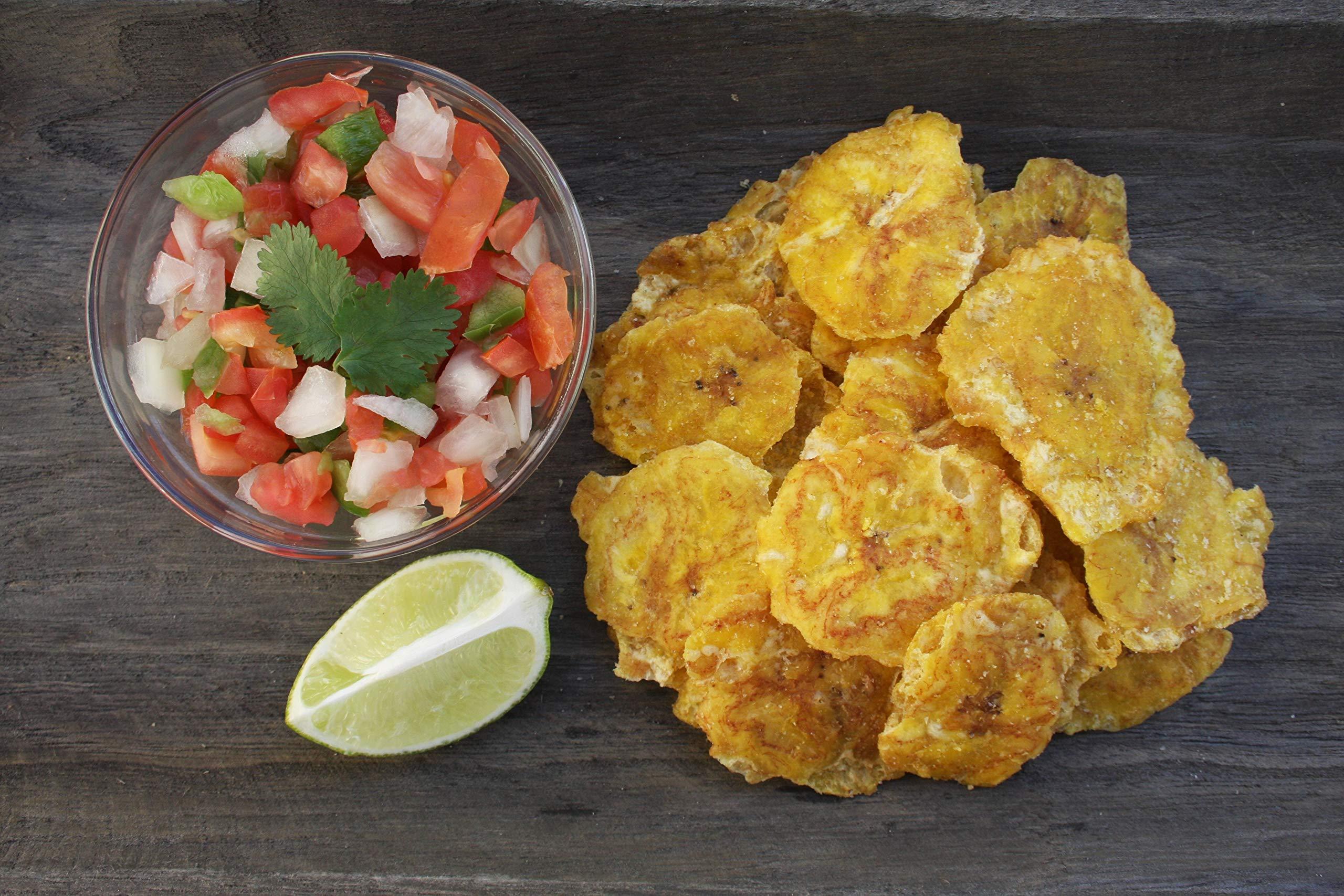 Andean Gourmet ANDEAN GOURMET Toston Chips 10oz (Pack of 3) Variety (Pacific Sea Salt, Garlic and Lime) - Gluten Free, All Natural, NON-GMO and Kosher - Plantain Dipping Chip