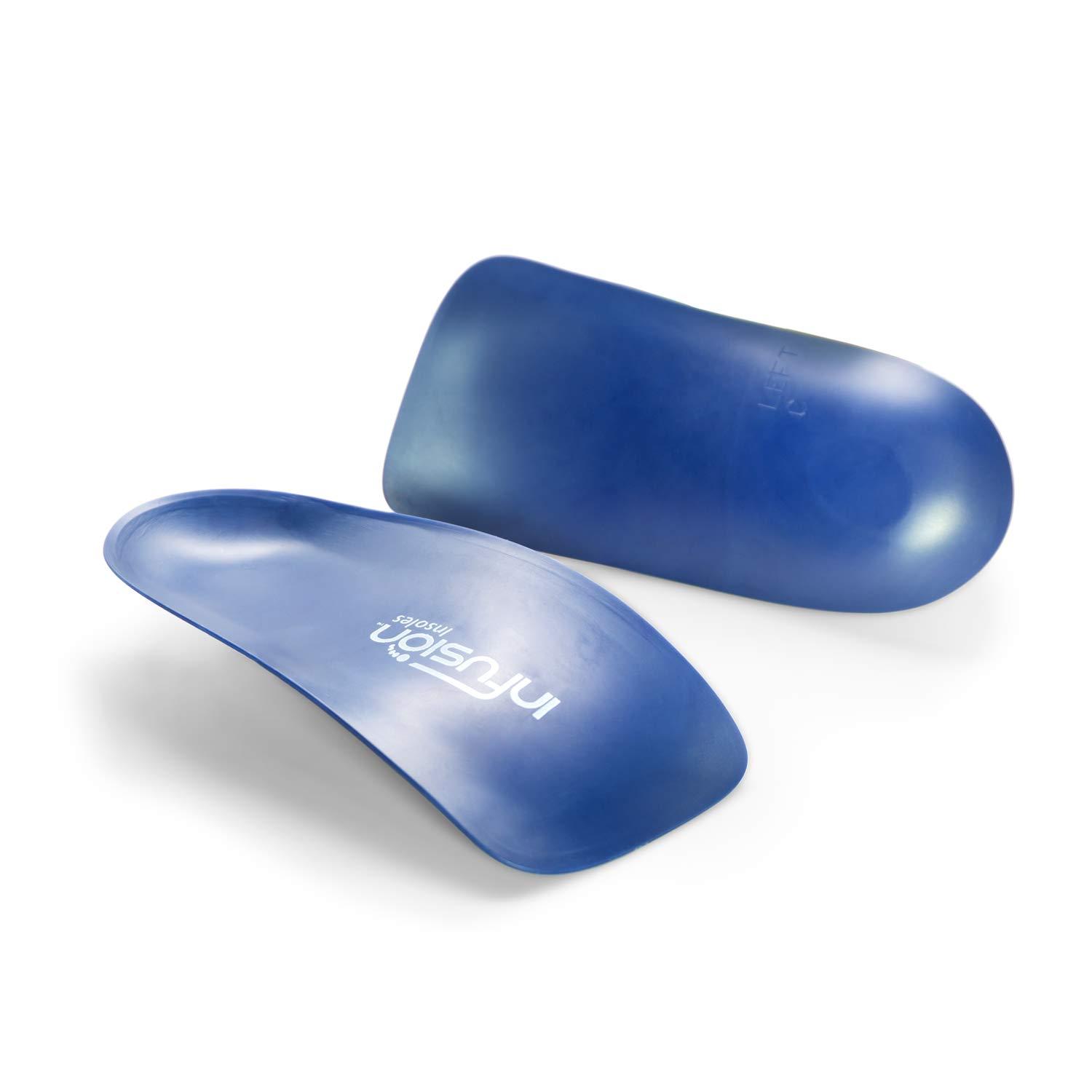 Infusion Insoles Infusion Sport Insole: Athletic Foot Orthotics for an Active Lifestyle by Infusion Insoles (D: Men's 7-8 | Women's 9-10)