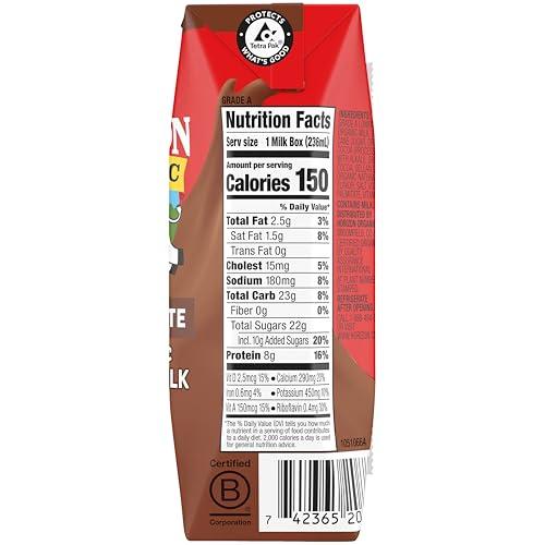 Horizon Organic Horizon Organic Shelf-Stable 1% Lowfat Milk Box, Chocolate, 8 Fl Oz, 1 Pack