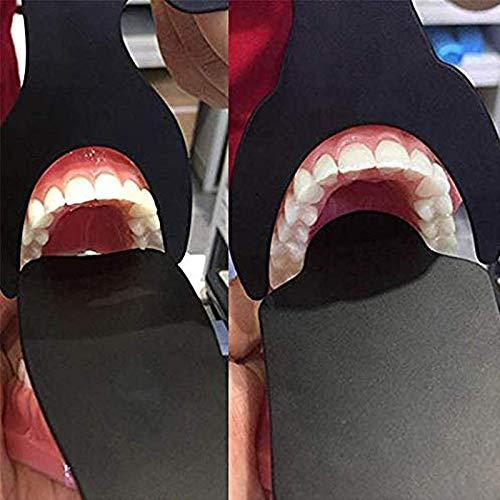 N/U 6Pcs Dental Photo Contrast Black Background Board Intraoral Orthodontic Photographic Contrast Palatal Photography Contraster