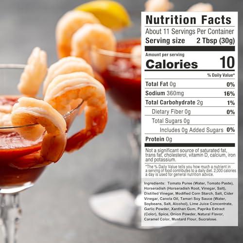 G Hughes G Hughes Sugar Free, Shrimp Dipping Sauce - Shrimp Sauce, Great Tasting Healthy Sauce, Shrimp Cocktail Sauce, No High Fructose Corn Syrup, Gluten Free - 12 Oz (3-Pack)