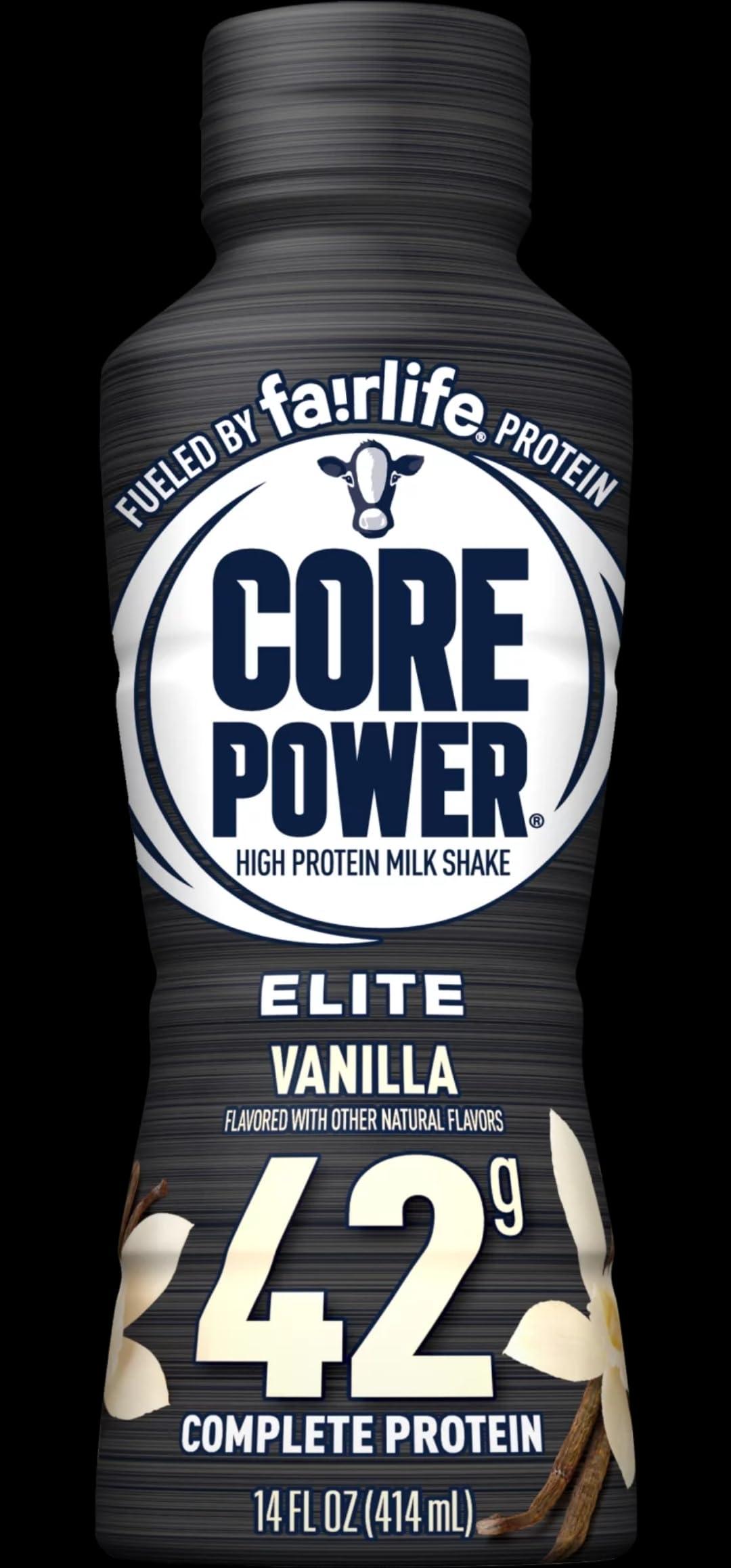 WESTERNMBY WESTERNMBY Fairlife Core Power High Protein Milk Shakes, Ready to Drink (6 Vanilla, 42g)