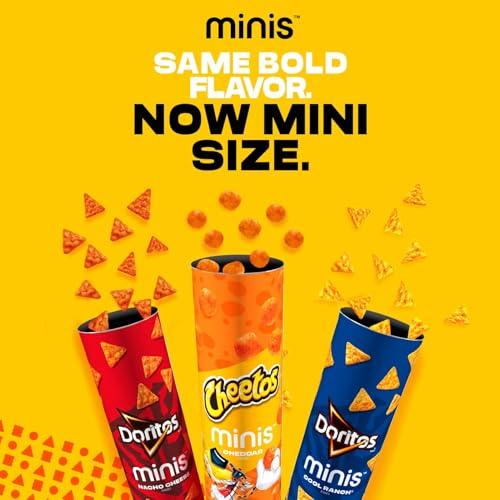 Cheetos Cheetos Minis Canisters, Flamin\' Hot, 3.625 Ounce (Pack of 6)