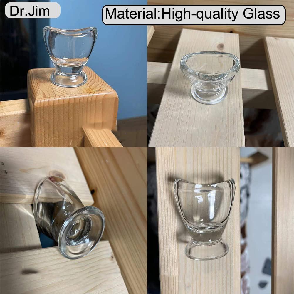Dr.Jim Dr.Jim Glass Eye Wash Cup for Eye Rinse,Cleansing with Storage Container,10ml
