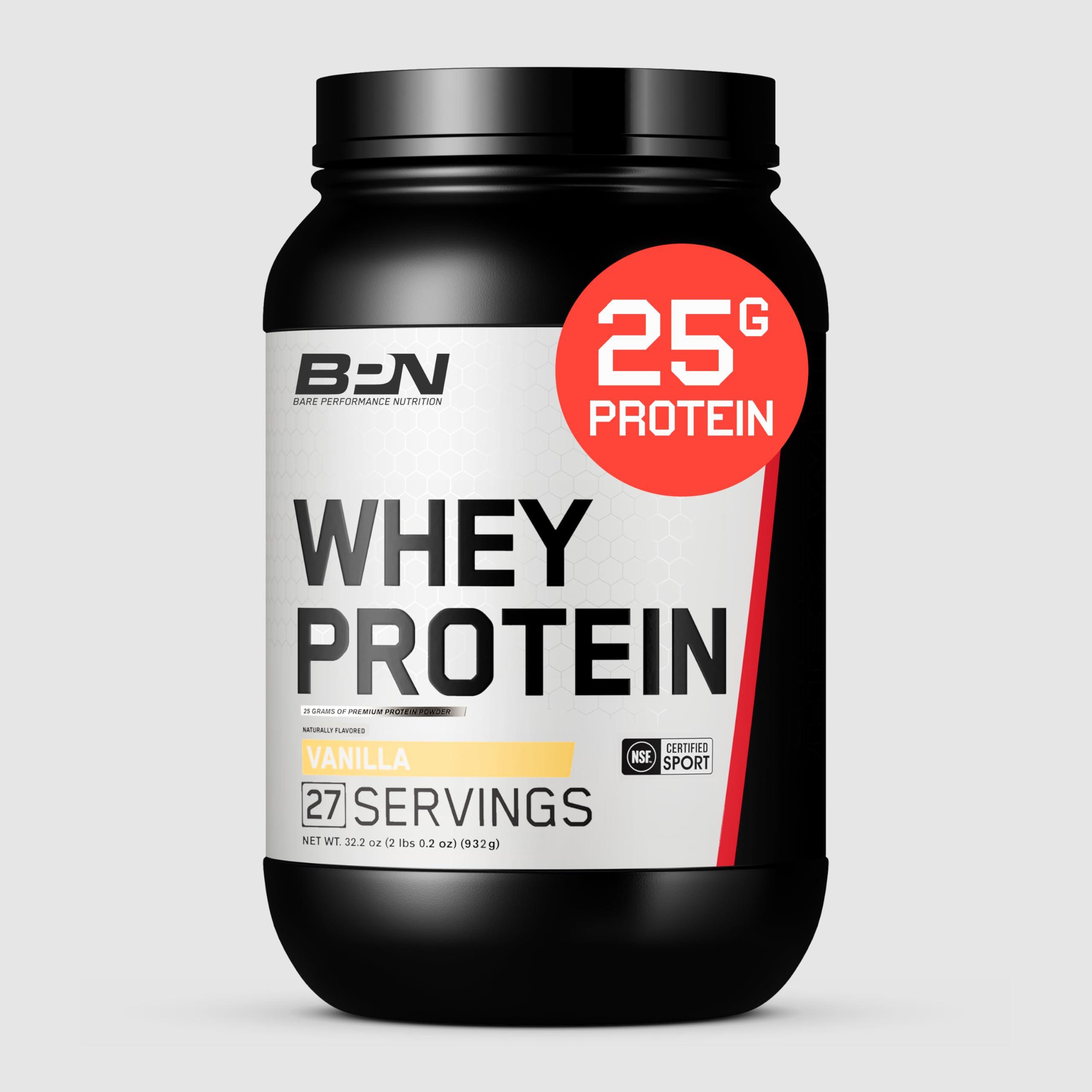 BARE PERFORMANCE NUTRITION BARE PERFORMANCE NUTRITION BPN Creatine Monohydrate & Whey Vanilla Protein Powder Bundle