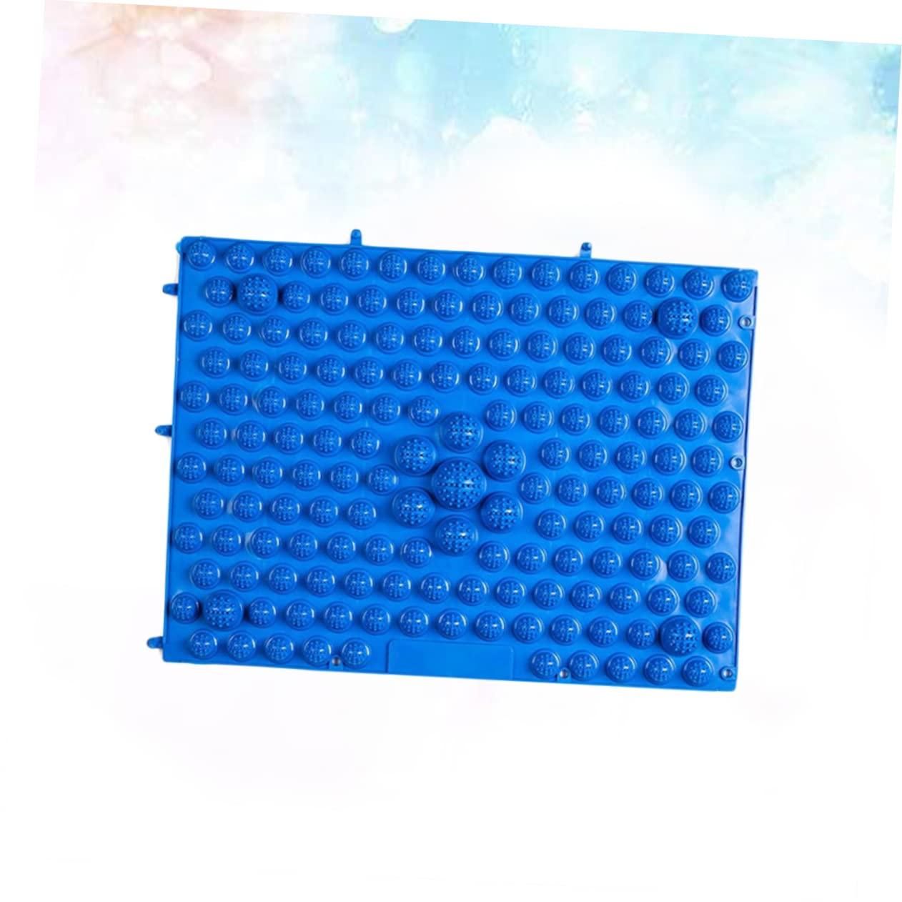 Healifty Healifty Reflexology Foot Mat Healthy Reflexology Foot Mat Foot Massage Pad Toe Pressure Relief Acupoint Mat for House Office 2pcs