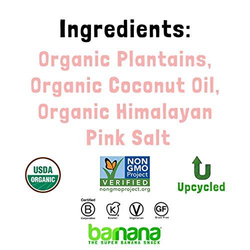 Barnana Barnana Organic Plantain Chips with Himalayan Pink Salt, 5 Oz