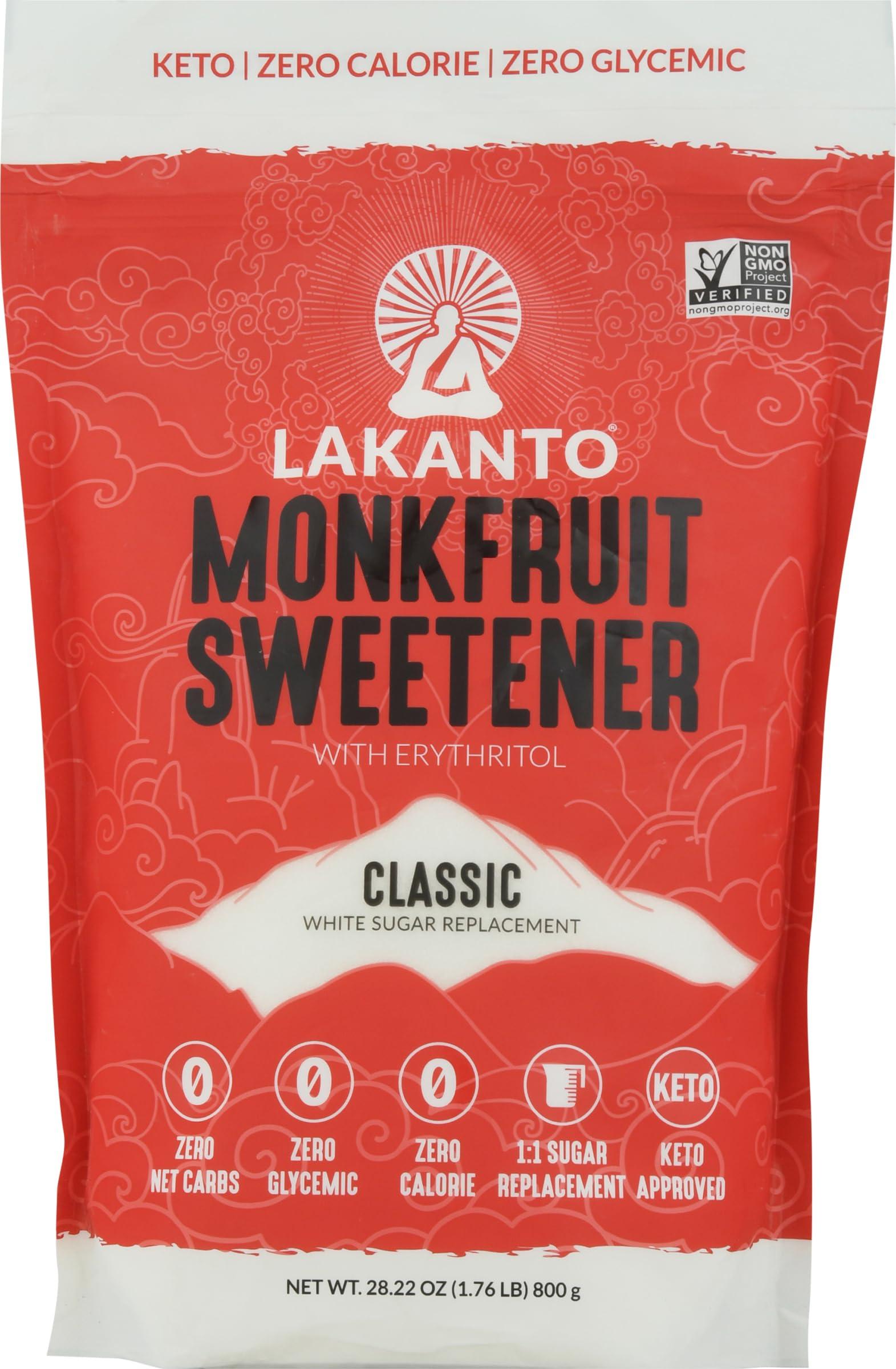Universo Brands Generic L.akanto Classic Monkfruit Sweetener 28.22 oz (Pack of 8)