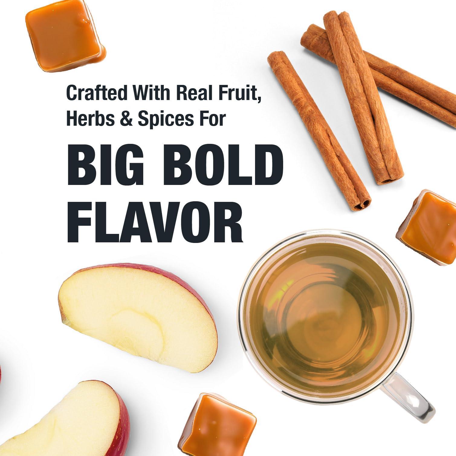 Tiesta Tea Tiesta Tea - Apple Cider | Loose Leaf | Caramel Apple Herbal Tea | Blend | Non-Caffeinated | Makes Hot or Iced Up to 40-50 Cups | 4oz Refillable Tin