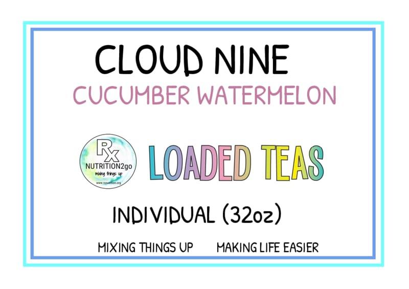 RxNutrition 2go Loaded Tea (Cloud 9)