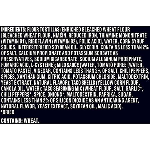 Taco Bell Taco Bell Crunchy & Soft Taco Dinner Kit, 12.77 oz Box (Pack of 10)