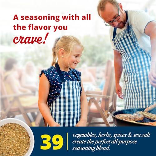 Spike Spike Seasoning, Original Gourmet Magic Seasoning Salt Blend - Seasonings and Spices for Cooking, Popcorn Seasoning, All-Purpose Seasoning for More Flavorful, Healthy Meals, 7 Oz