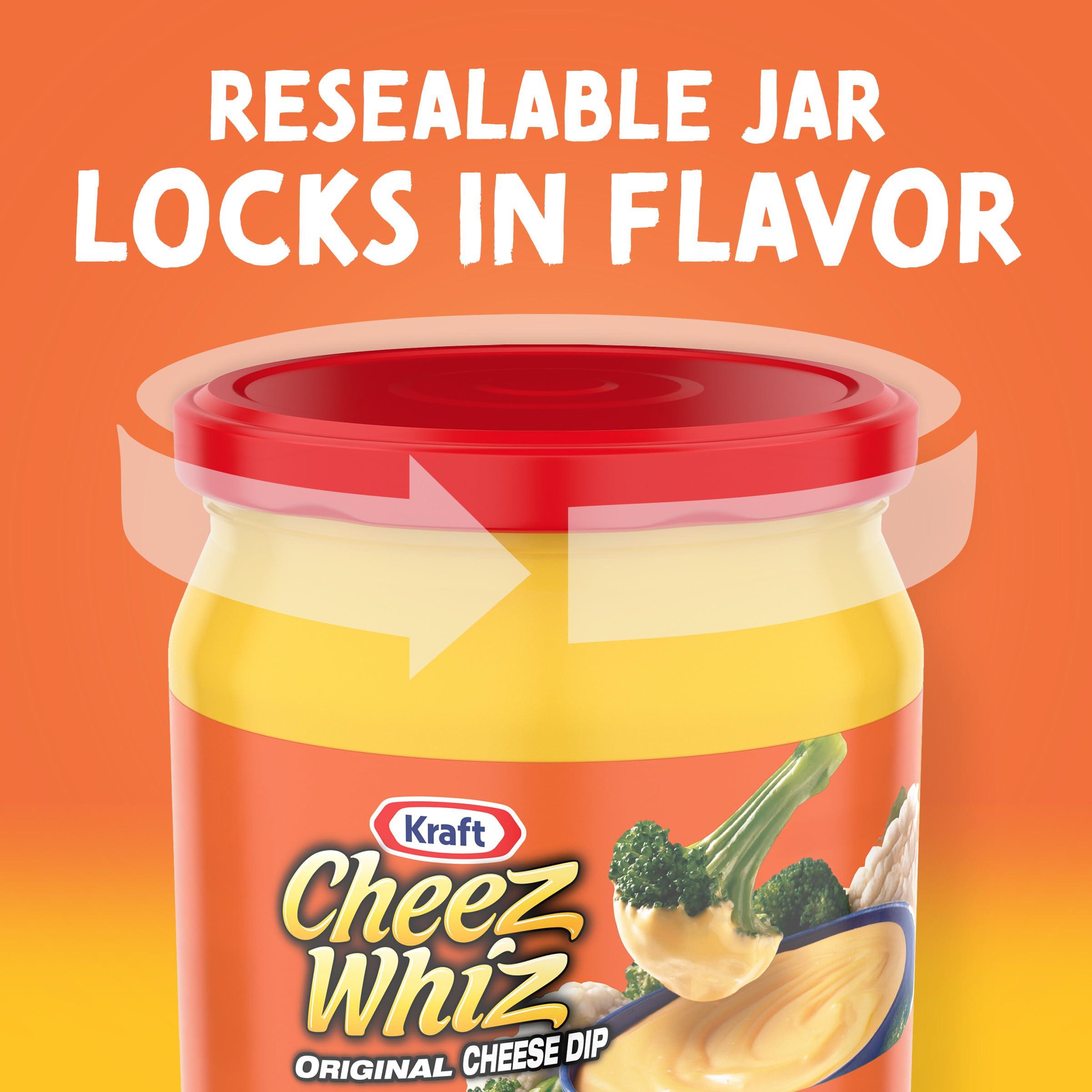 Cheez Whiz Cheez Whiz Original Cheese Dip, 15 oz Jar
