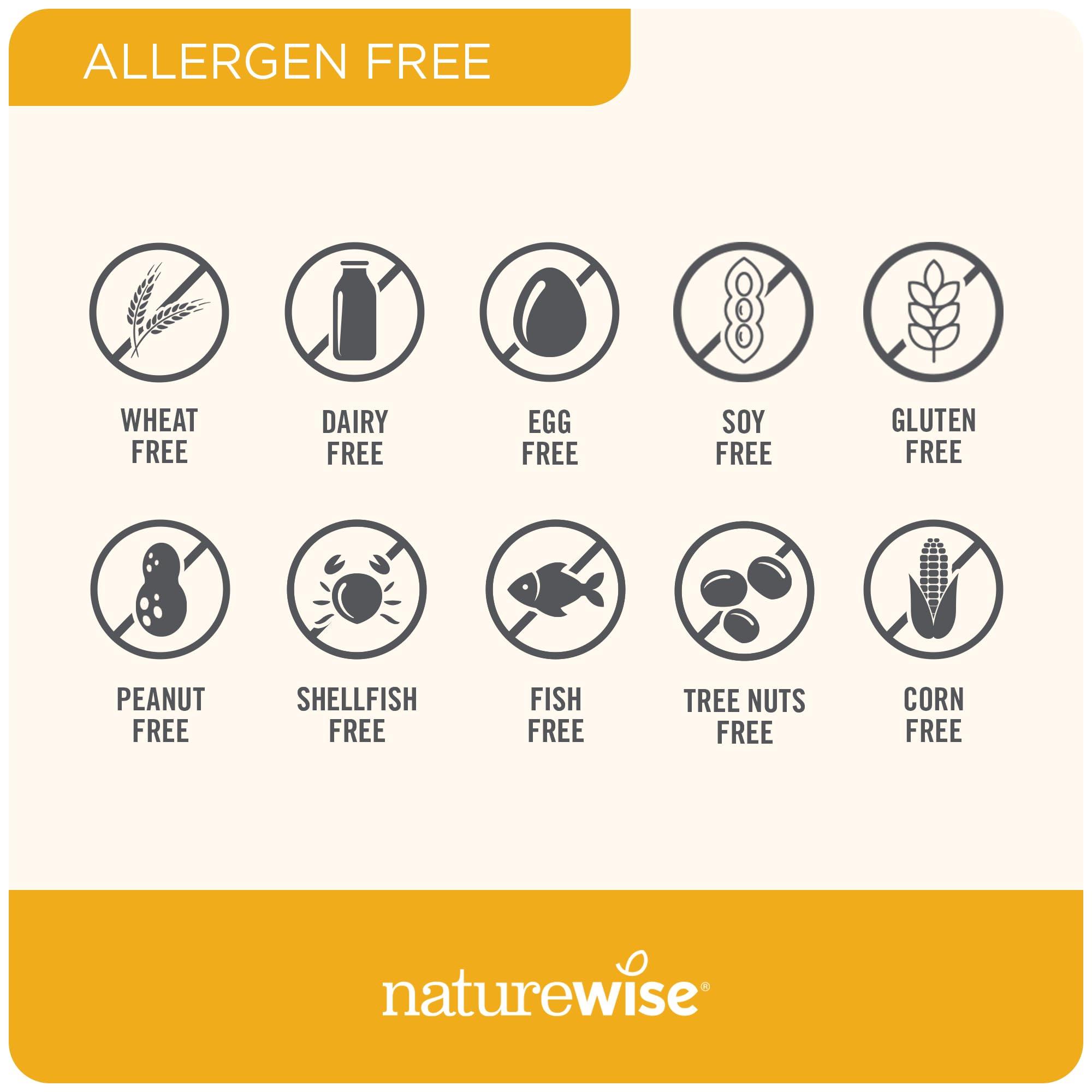 NatureWise NatureWise Vitamin D3 5000iu Healthy Bones Teeth Muscle Immune Support + Vitamin B Complex Cellular Energy Mental Clarity Women Men